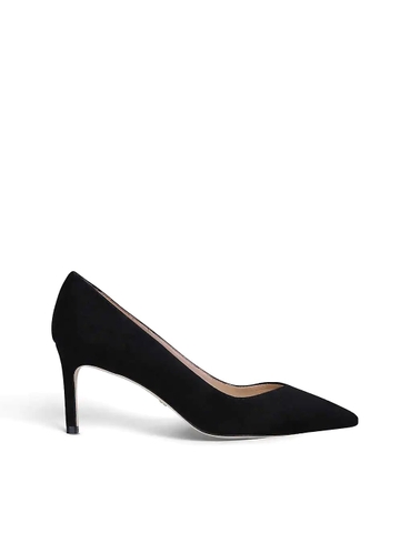 GIÀY STUART WEITZMAN Anny 70 pointed-toe suede court shoes