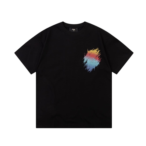 ÁO FENDI T SHIRT MÀU ĐEN UNISEX