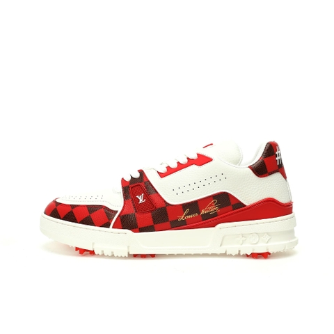 GIÀY LOUIS VUITTON TRAINERS SNEAKER LOW SPORTS RED