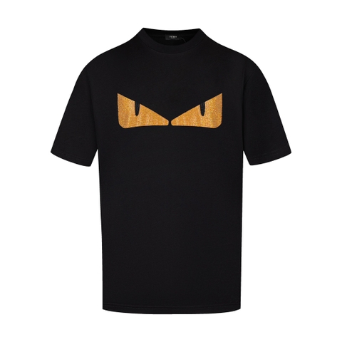 ÁO FENDI T SHIRT MÀU ĐEN UNISEX