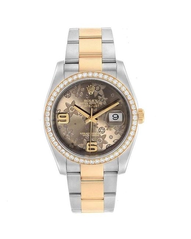 ĐỒNG HỒ ROLEX Brown Bronze 18k Yellow Gold And Stainless Steel Datejust automatic