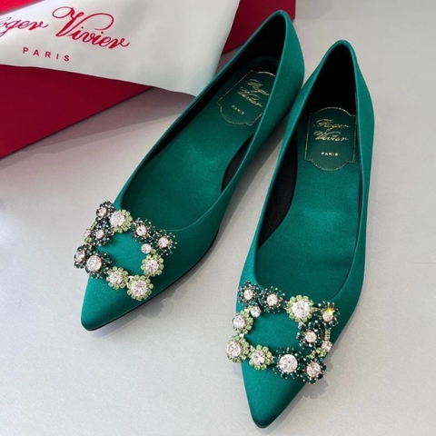 GIÀY ROGER VIVIER Bling Bling ballet flats shoes