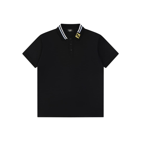 ÁO FENDI POLO SHIRT MÀU ĐEN UNISEX