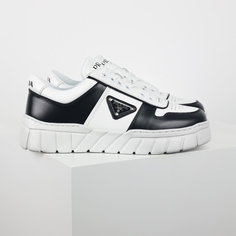 GIÀY PRADA CATWALK SNEAKER WHITE BLACK