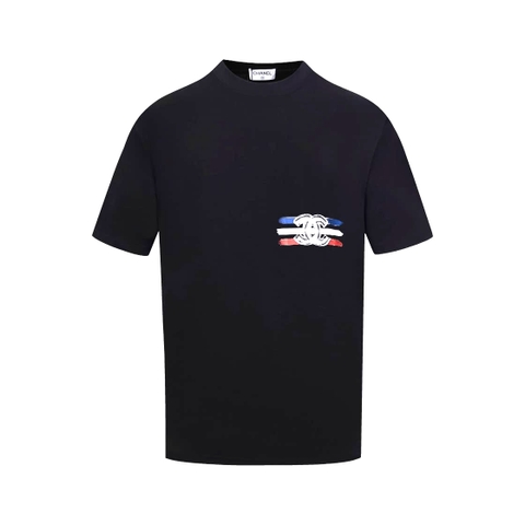 ÁO CHANEL T SHIRT MÀU ĐEN UNISEX