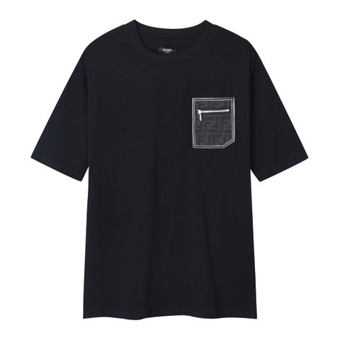 ÁO FENDI T SHIRT MÀU ĐEN UNISEX