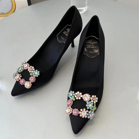 GIÀY ROGER VIVIER Bling Bling heel shoes 5cm