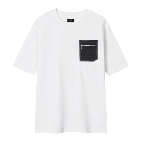 ÁO FENDI T SHIRT MÀU TRẮNG UNISEX