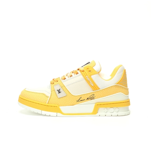 GIÀY LOUIS VUITTON TRAINERS SNEAKER LOW SPORTS YELLOW
