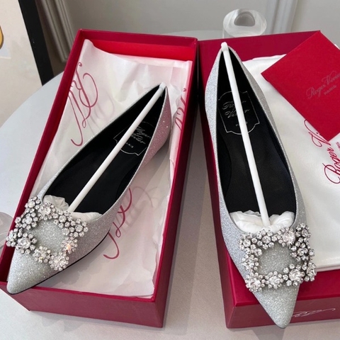 GIÀY ROGER VIVIER Bling Bling ballet flats shoes