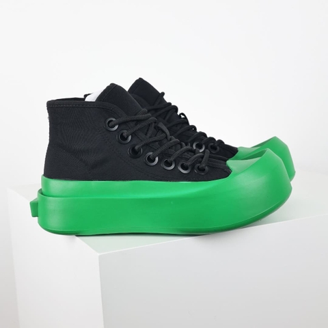 GIÀY BOTTEGA VENETA CANVAS HIGH TOP UNISEX TOP QUALITY SHOES AAA