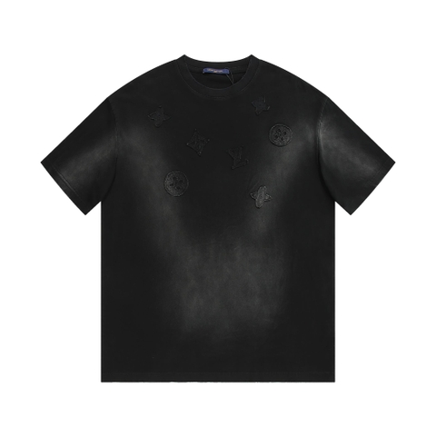 ÁO LOUIS VUITTON T SHIRT MÀU ĐEN UNISEX