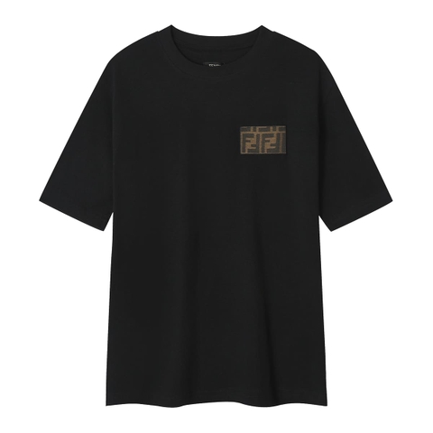 ÁO FENDI T SHIRT MÀU ĐEN UNISEX