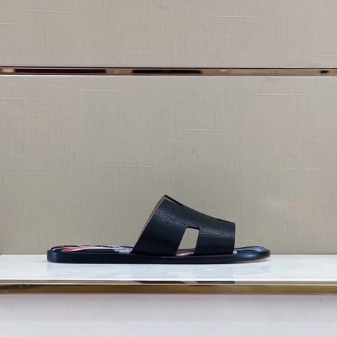 DÉP HERMES IZMIR BLACK GRAFFITI SANDAL AAA
