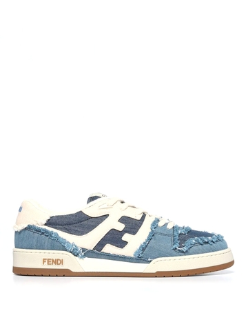 GIÀY FENDI Match Sneakers in denim