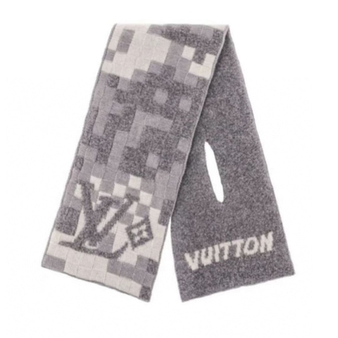 KHĂN LOUIS VUITTON DAMOFLAGE TOP QUALITY AAA WOOL