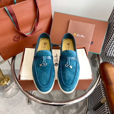 GIÀY LORO PIANA SUMMER WALK PHỐI DA CÁ SẤU TOP QUALITY SHOES AAA(LIÊN HỆ ĐỂ ĐƯỢC GIÁ TỐT NHẤT)