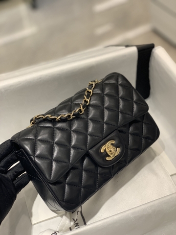 TÚI CHANEL CF 20 BODIN JOYEUX BLACK DA HAAS GOLD