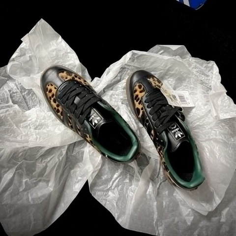 GIÀY ADIDAS SAMBA LEOPARD PRINT TOP QUALITY SHOES AAA