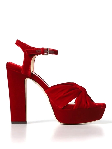 GIÀY JIMMY CHOO Red heeled high shoes