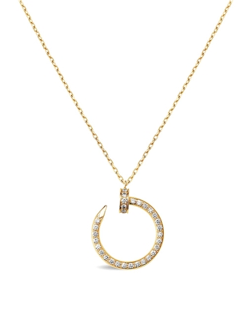 Vòng cổ CARTIER Juste un Clou kim cương vàng vàng 18K