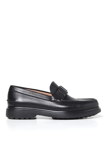 GIÀY SALVATORE FERRAGAMO Black Loafers