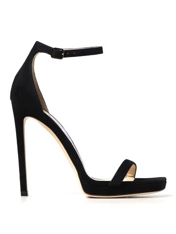 GIÀY JIMMY CHOO Black heeled high shoes