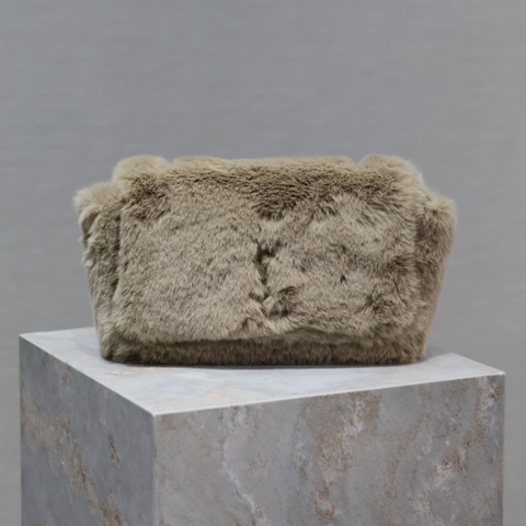 TÚI SAINT LAURENT KATE RABBIT FUR BAG TOP QUALITY LÔNG THỎ