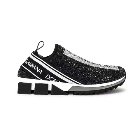 GIÀY DOLCE & GABBANA Men Fast Sneakers with Fusible Rhinestones TOP QUALITY SHOES AAA