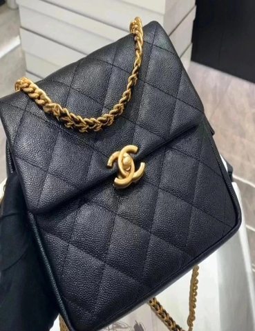 TÚI CHANEL 22P Caviar Black đen da HAAS