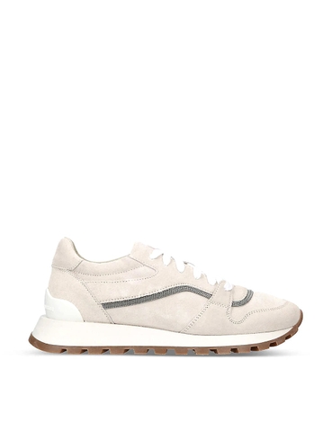 GIÀY BRUNELLO CUCINELLI Runner low-top suede trainers