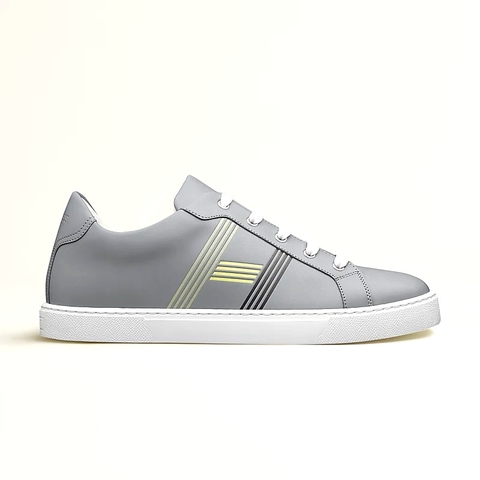 GIÀY HERMES Avantage sneaker Gris Multicolore Limonade