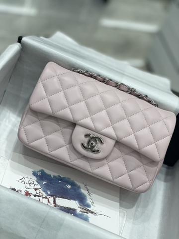 TÚI CHANEL CF 20 BODIN JOYEUX LIGHT PINK DA HAAS