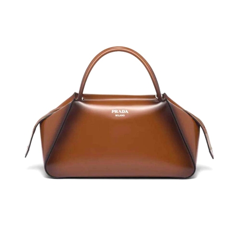 TÚI Prada Medium Brushed Leather Prada Supernova Handbag-Brown