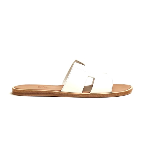 DÉP HERMES IZMIR EPSOM LEATHER Blanc Blanc Naturel