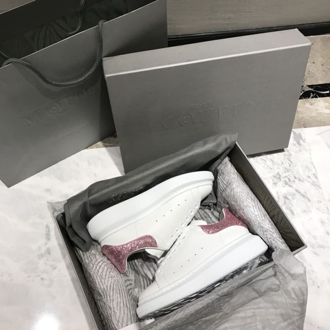 GIÀY ALEXANDER MCQUEEN SNEAKERS SHOES AAA UNISEX NAM VÀ NỮ DA BÊ HẢO HẠNG