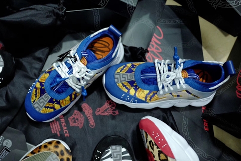 GIÀY Versace Chain Reaction Sneakers