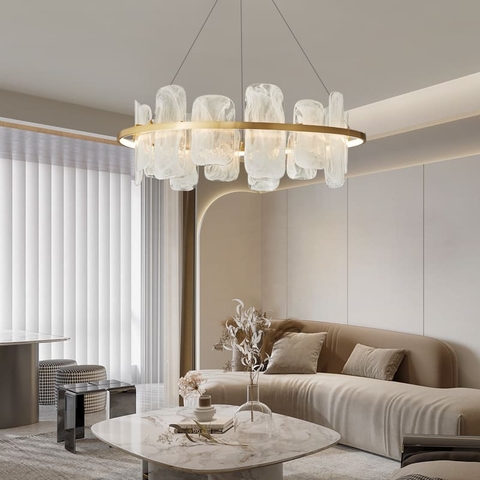 Đèn Chùm căn hộ cao cấp sang trọng phong cách Bắc Âu S194(Liên hệ để được giá tốt nhất)