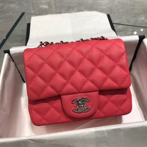 TÚI CHANEL CF CAVIAR PINK DA HAAS 17