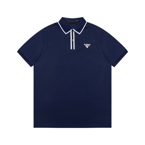 ÁO PRADA POLO SHIRT BLUE MÀU XANH