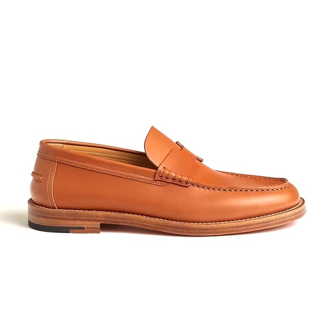 GIÀY HERMES Charrette loafer Naturel