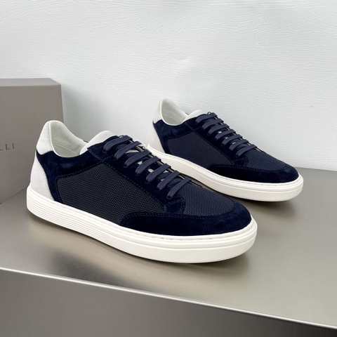 GIÀY BRUNELLO CUCINELLI SNEAKERS LOW TOP SHOES AAA DA BÊ KẾT HỢP DA LỘN