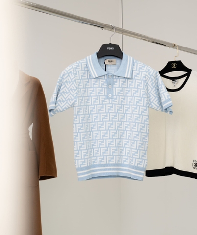 ÁO FENDI FF POLO - SHIRT WOOL