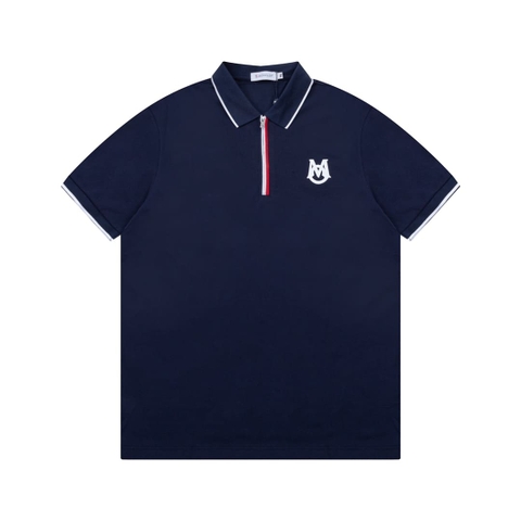 ÁO MONCLER POLO SHIRT BLUE MÀU XANH