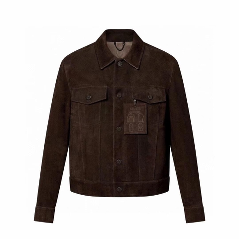 ÁO LOUIS VUITTON LEATHER JACKET TOP QUALITY AAA