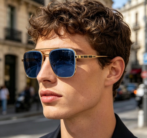 Kính BVLGARI METAL FRAME HIGH CLASSY AAA UNISEX