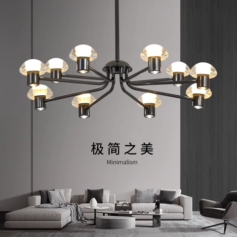 Đèn Chùm pha lê phòng ngủ,phòng khách phong cách ITALIA sang trọng S89(Liên hệ để được giá tốt nhất)