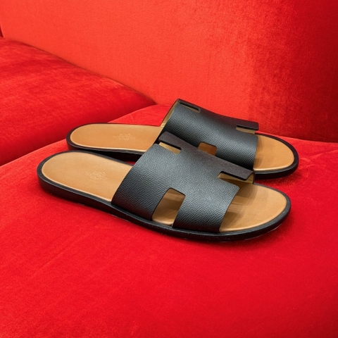 DÉP HERMES IZMIR BLACK H SANDAL AAA