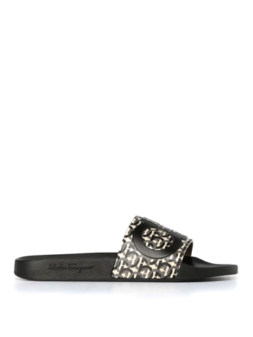 DÉP SALVATORE FERRAGAMO Logo sandals