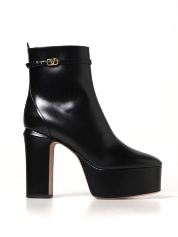 GIÀY VALENTINO GARAVANI Black heeled booties